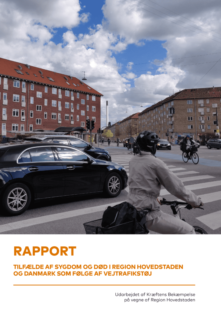 Rapport: Sygdom og død som følge af vejtrafikstøj