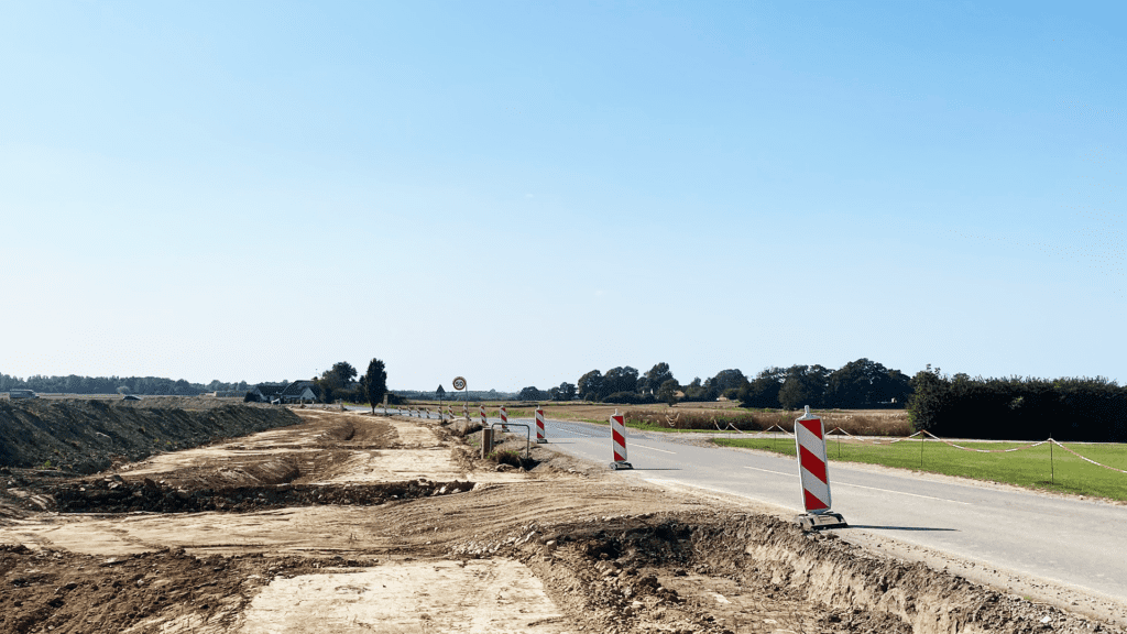 Holbæk Kommune sparer råstoffer og millioner ved anlæg af cykelsti