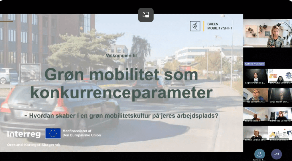 Grøn mobilitetskultur på arbejdspladsen